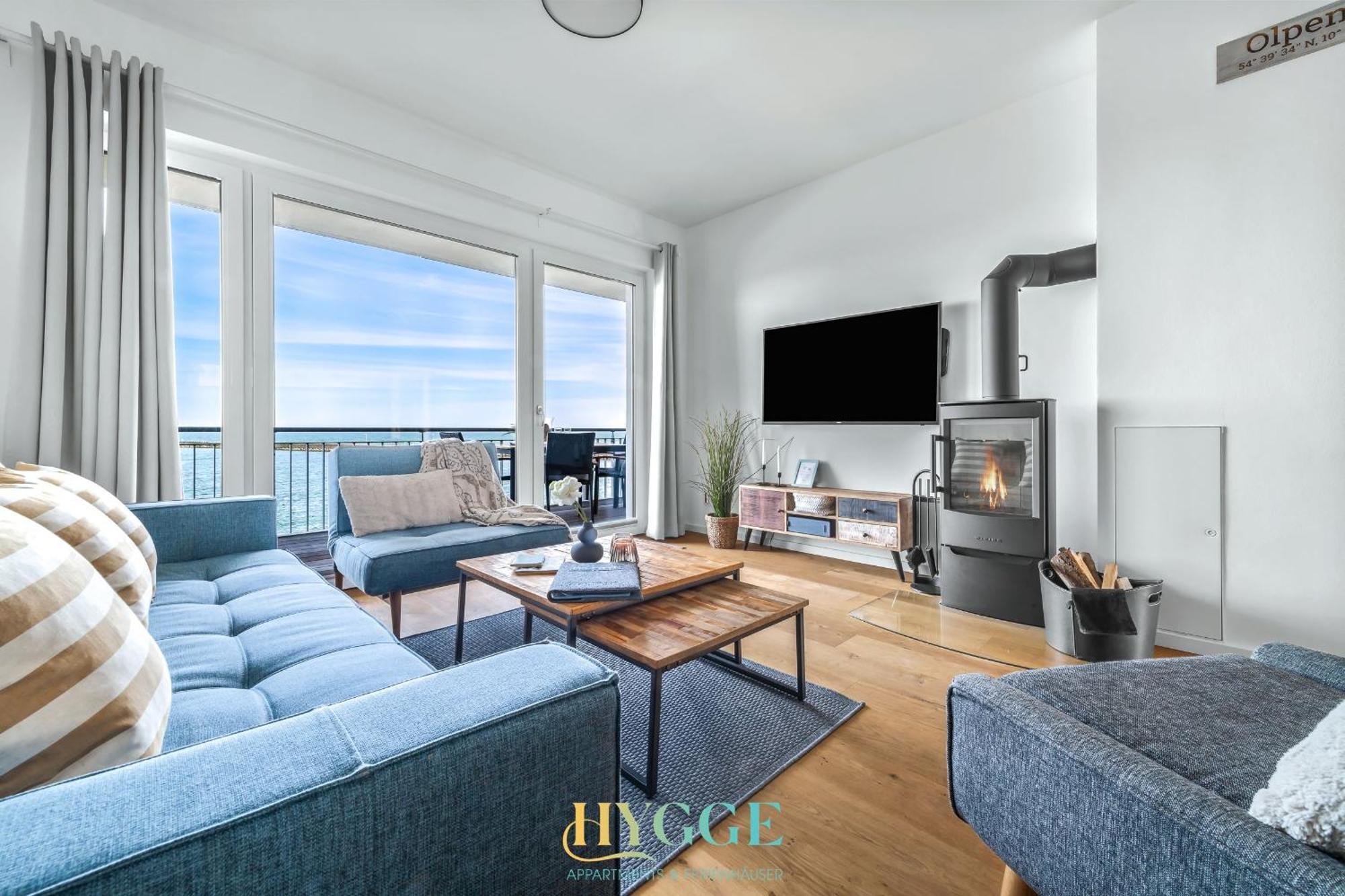 Hygge Lodge 18 Meerblick Am Strand Olpenitz Exteriör bild